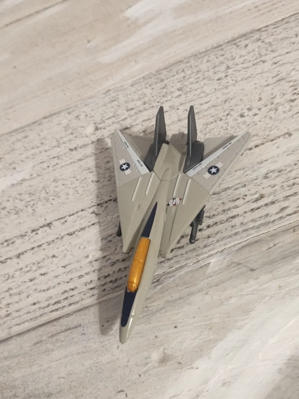 Matchbox mattel 1989 F-14 Tomcat die cast and plastic good condition